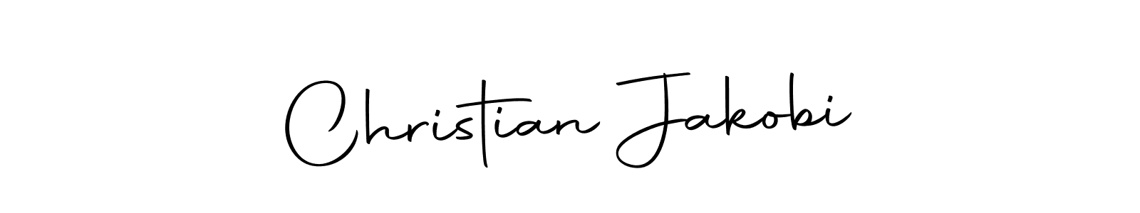 Christian Jakobi stylish signature style. Best Handwritten Sign (Autography-DOLnW) for my name. Handwritten Signature Collection Ideas for my name Christian Jakobi. Christian Jakobi signature style 10 images and pictures png