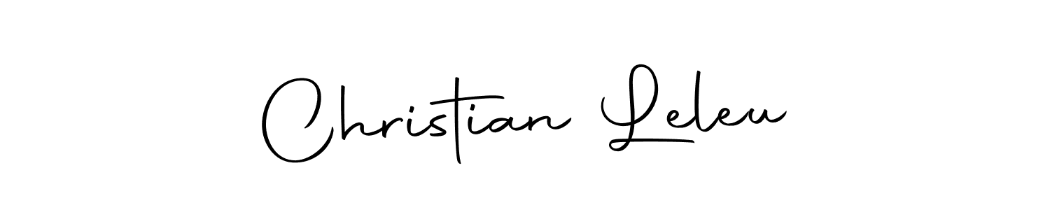 Use a signature maker to create a handwritten signature online. With this signature software, you can design (Autography-DOLnW) your own signature for name Christian Leleu. Christian Leleu signature style 10 images and pictures png