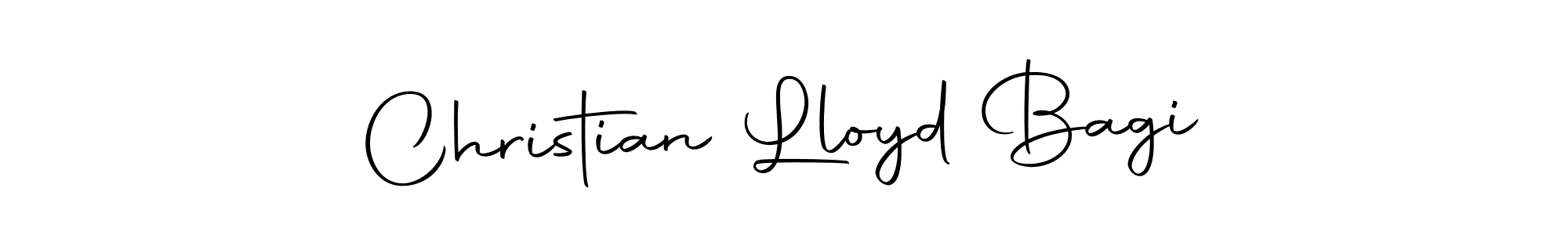 Make a beautiful signature design for name Christian Lloyd Bagi. Use this online signature maker to create a handwritten signature for free. Christian Lloyd Bagi signature style 10 images and pictures png