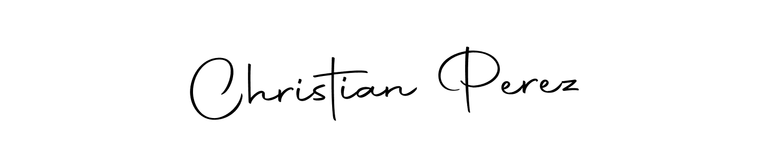 How to make Christian Perez name signature. Use Autography-DOLnW style for creating short signs online. This is the latest handwritten sign. Christian Perez signature style 10 images and pictures png