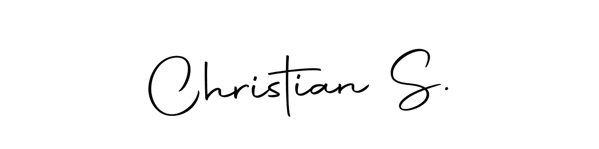 It looks lik you need a new signature style for name Christian S.. Design unique handwritten (Autography-DOLnW) signature with our free signature maker in just a few clicks. Christian S. signature style 10 images and pictures png
