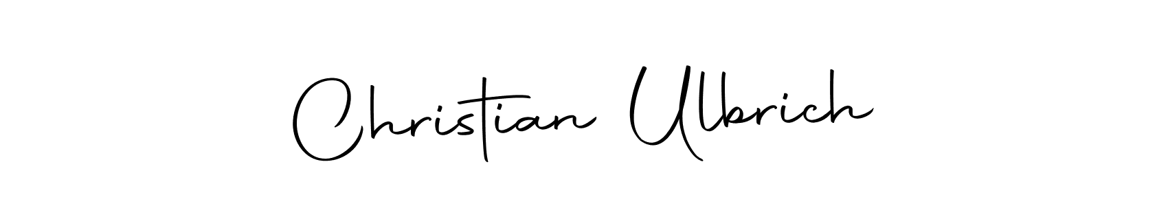 You should practise on your own different ways (Autography-DOLnW) to write your name (Christian Ulbrich) in signature. don't let someone else do it for you. Christian Ulbrich signature style 10 images and pictures png