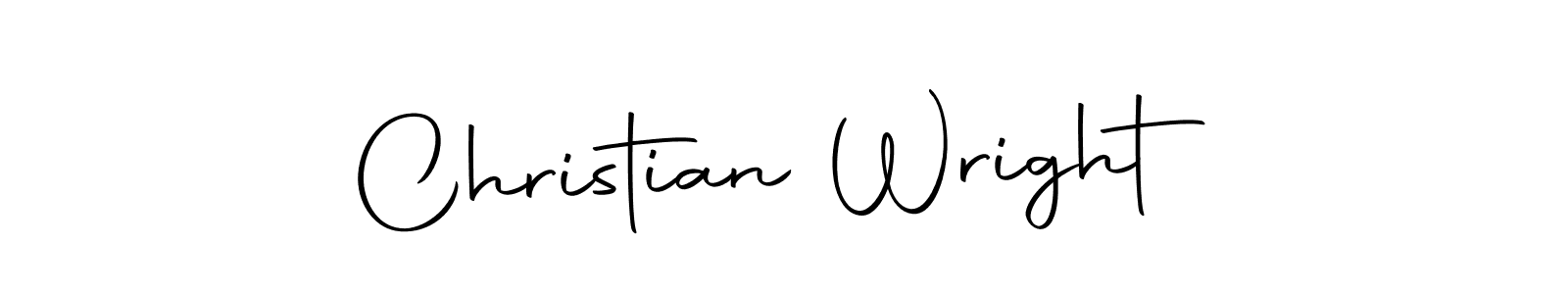 Christian Wright stylish signature style. Best Handwritten Sign (Autography-DOLnW) for my name. Handwritten Signature Collection Ideas for my name Christian Wright. Christian Wright signature style 10 images and pictures png