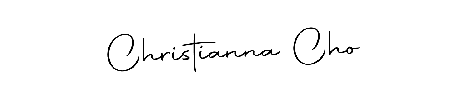 Make a beautiful signature design for name Christianna Cho. With this signature (Autography-DOLnW) style, you can create a handwritten signature for free. Christianna Cho signature style 10 images and pictures png