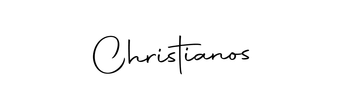 Use a signature maker to create a handwritten signature online. With this signature software, you can design (Autography-DOLnW) your own signature for name Christianos. Christianos signature style 10 images and pictures png