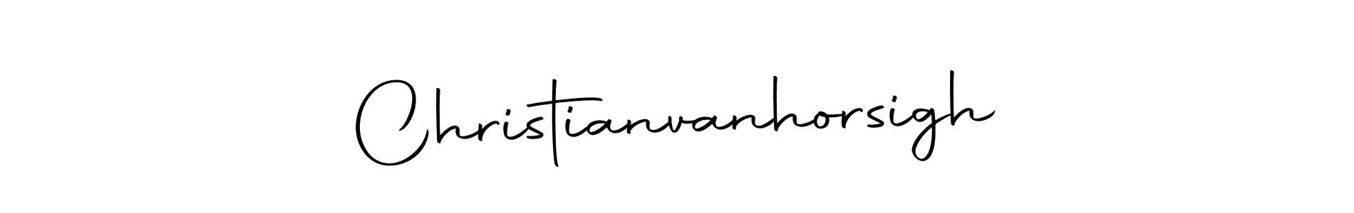 Make a beautiful signature design for name Christianvanhorsigh. With this signature (Autography-DOLnW) style, you can create a handwritten signature for free. Christianvanhorsigh signature style 10 images and pictures png
