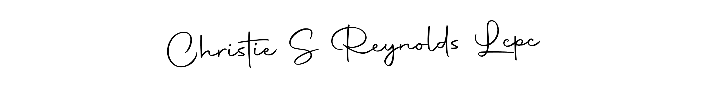The best way (Autography-DOLnW) to make a short signature is to pick only two or three words in your name. The name Christie S Reynolds Lcpc include a total of six letters. For converting this name. Christie S Reynolds Lcpc signature style 10 images and pictures png