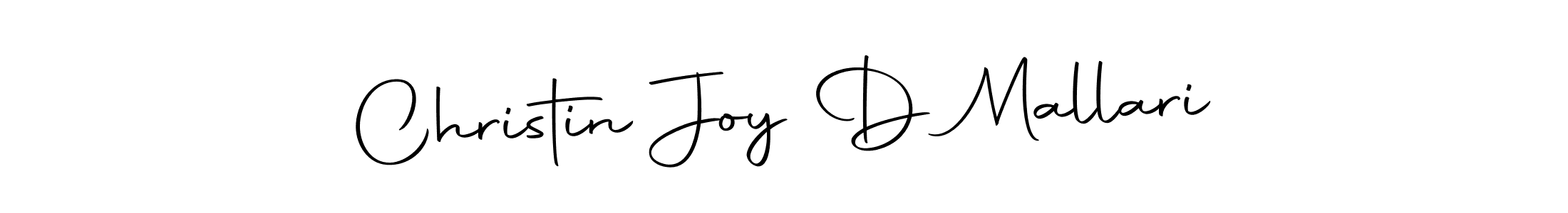 How to make Christin Joy D Mallari signature? Autography-DOLnW is a professional autograph style. Create handwritten signature for Christin Joy D Mallari name. Christin Joy D Mallari signature style 10 images and pictures png
