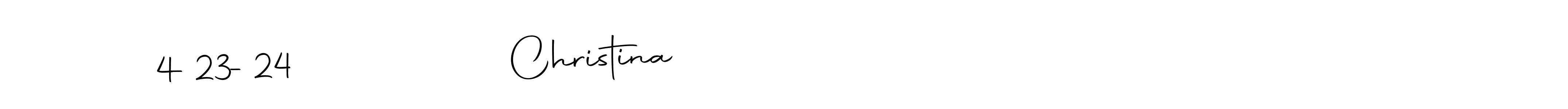 Check out images of Autograph of Christina                           4-23-24 name. Actor Christina                           4-23-24 Signature Style. Autography-DOLnW is a professional sign style online. Christina                           4-23-24 signature style 10 images and pictures png