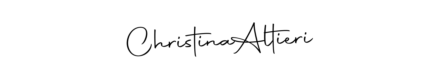 Also we have Christina  Altieri name is the best signature style. Create professional handwritten signature collection using Autography-DOLnW autograph style. Christina  Altieri signature style 10 images and pictures png