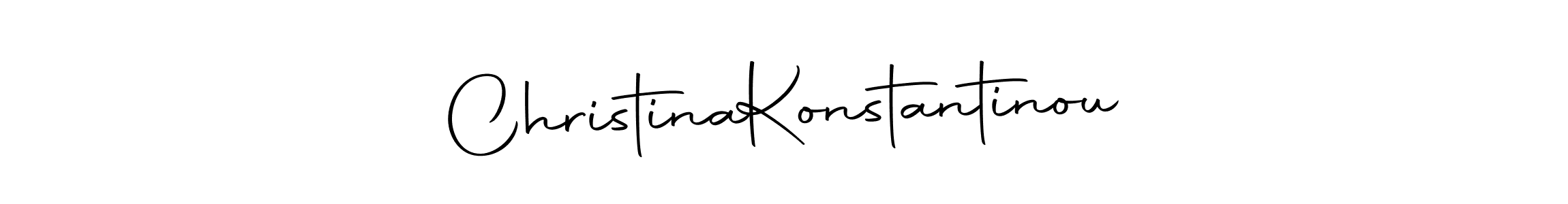 It looks lik you need a new signature style for name Christina  Konstantinou. Design unique handwritten (Autography-DOLnW) signature with our free signature maker in just a few clicks. Christina  Konstantinou signature style 10 images and pictures png