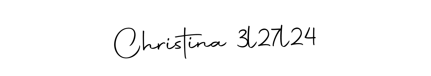 How to Draw Christina 3l27l24 signature style? Autography-DOLnW is a latest design signature styles for name Christina 3l27l24. Christina 3l27l24 signature style 10 images and pictures png