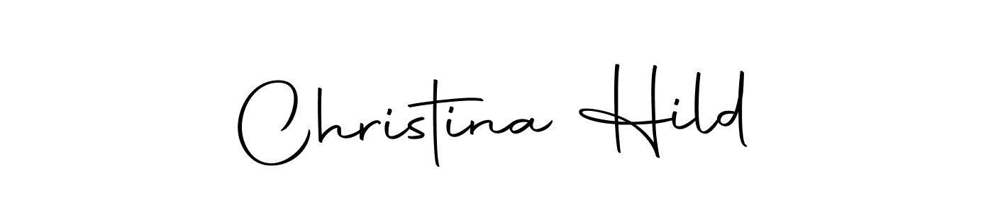 Make a beautiful signature design for name Christina Hild. Use this online signature maker to create a handwritten signature for free. Christina Hild signature style 10 images and pictures png