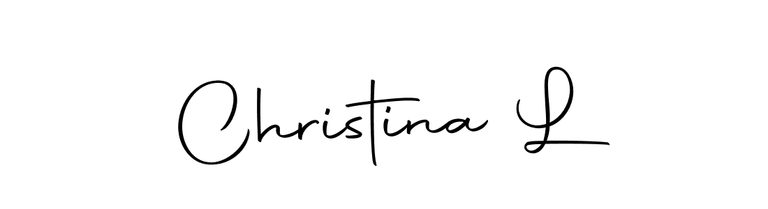 Similarly Autography-DOLnW is the best handwritten signature design. Signature creator online .You can use it as an online autograph creator for name Christina L. Christina L signature style 10 images and pictures png