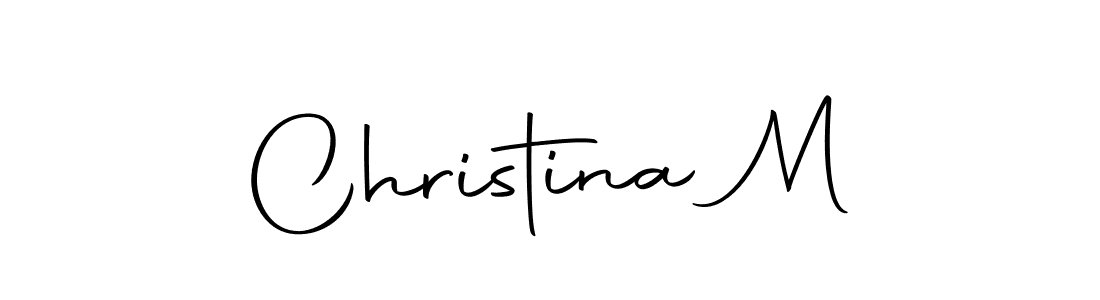 if you are searching for the best signature style for your name Christina M. so please give up your signature search. here we have designed multiple signature styles  using Autography-DOLnW. Christina M signature style 10 images and pictures png