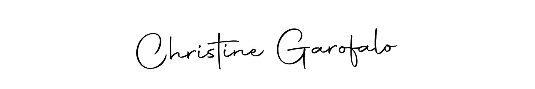 Christine Garofalo stylish signature style. Best Handwritten Sign (Autography-DOLnW) for my name. Handwritten Signature Collection Ideas for my name Christine Garofalo. Christine Garofalo signature style 10 images and pictures png