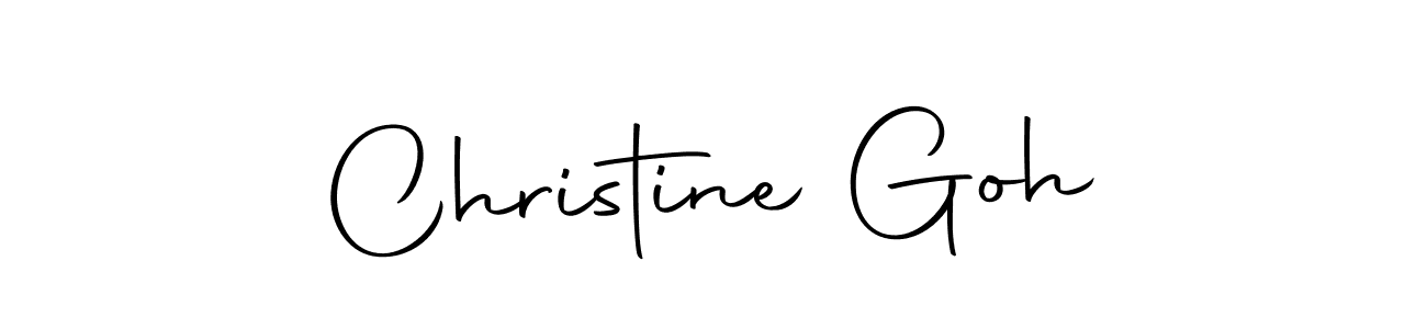 Autography-DOLnW is a professional signature style that is perfect for those who want to add a touch of class to their signature. It is also a great choice for those who want to make their signature more unique. Get Christine Goh name to fancy signature for free. Christine Goh signature style 10 images and pictures png
