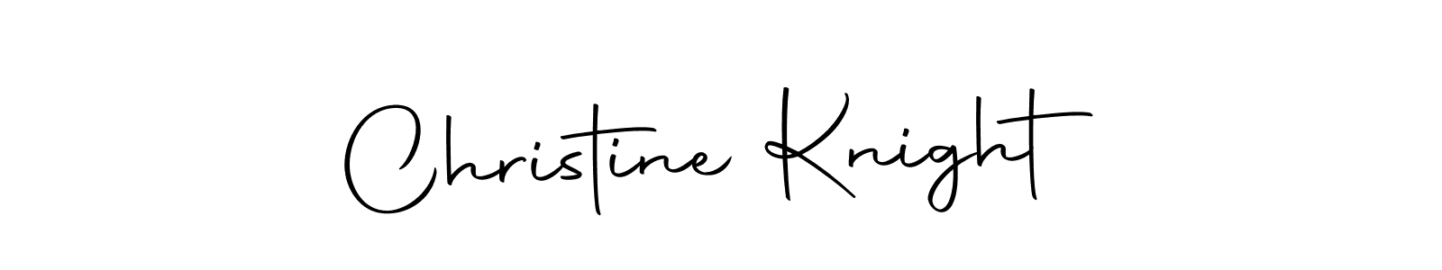 Make a beautiful signature design for name Christine Knight. Use this online signature maker to create a handwritten signature for free. Christine Knight signature style 10 images and pictures png