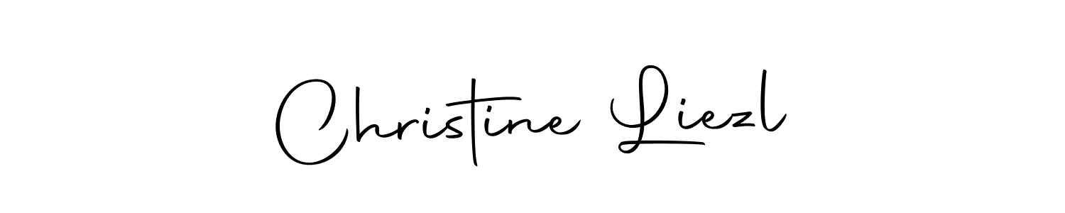 Design your own signature with our free online signature maker. With this signature software, you can create a handwritten (Autography-DOLnW) signature for name Christine Liezl. Christine Liezl signature style 10 images and pictures png