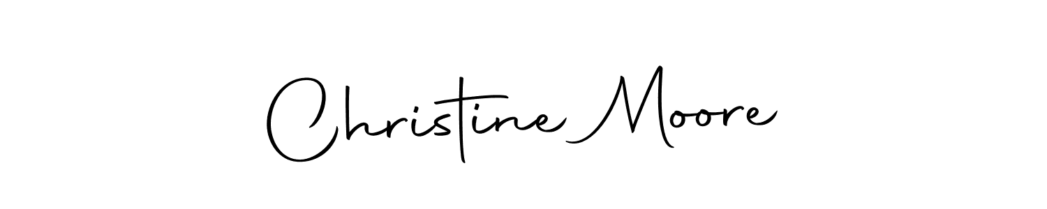 Use a signature maker to create a handwritten signature online. With this signature software, you can design (Autography-DOLnW) your own signature for name Christine Moore. Christine Moore signature style 10 images and pictures png