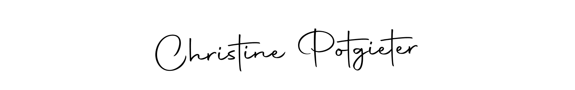 Design your own signature with our free online signature maker. With this signature software, you can create a handwritten (Autography-DOLnW) signature for name Christine Potgieter. Christine Potgieter signature style 10 images and pictures png