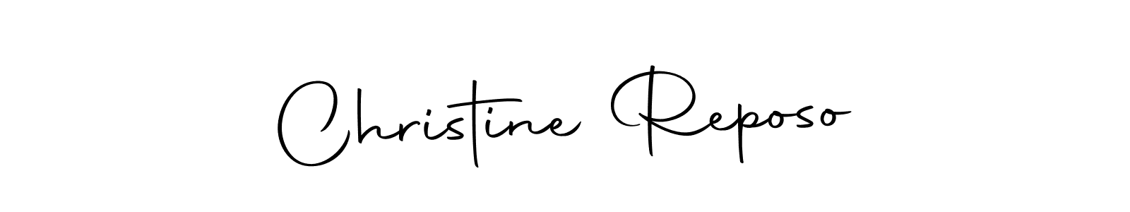 Once you've used our free online signature maker to create your best signature Autography-DOLnW style, it's time to enjoy all of the benefits that Christine Reposo name signing documents. Christine Reposo signature style 10 images and pictures png
