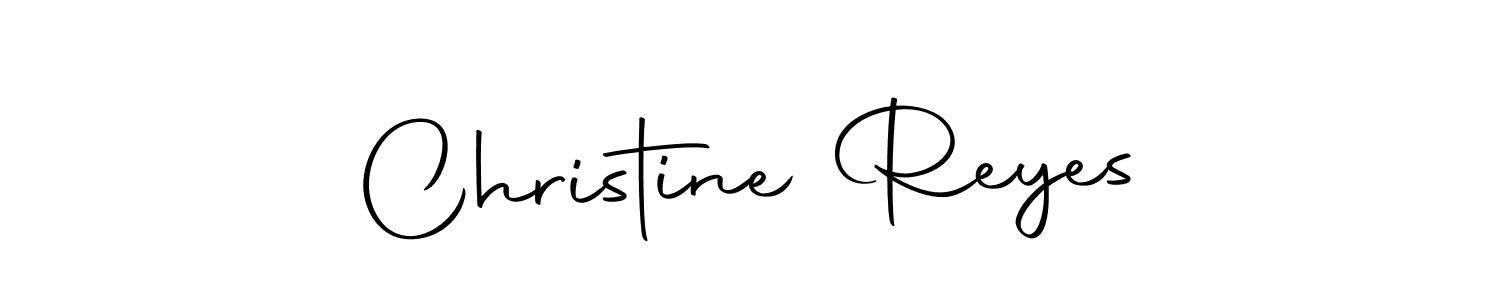 Also we have Christine Reyes name is the best signature style. Create professional handwritten signature collection using Autography-DOLnW autograph style. Christine Reyes signature style 10 images and pictures png