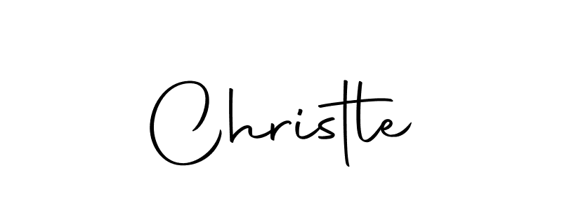 Make a beautiful signature design for name Christle. With this signature (Autography-DOLnW) style, you can create a handwritten signature for free. Christle signature style 10 images and pictures png
