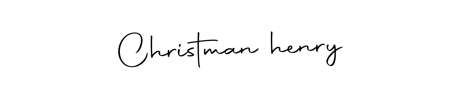 Use a signature maker to create a handwritten signature online. With this signature software, you can design (Autography-DOLnW) your own signature for name Christman henry. Christman henry signature style 10 images and pictures png