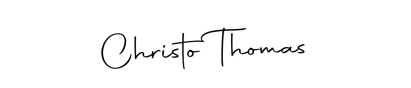Make a beautiful signature design for name Christo Thomas. With this signature (Autography-DOLnW) style, you can create a handwritten signature for free. Christo Thomas signature style 10 images and pictures png
