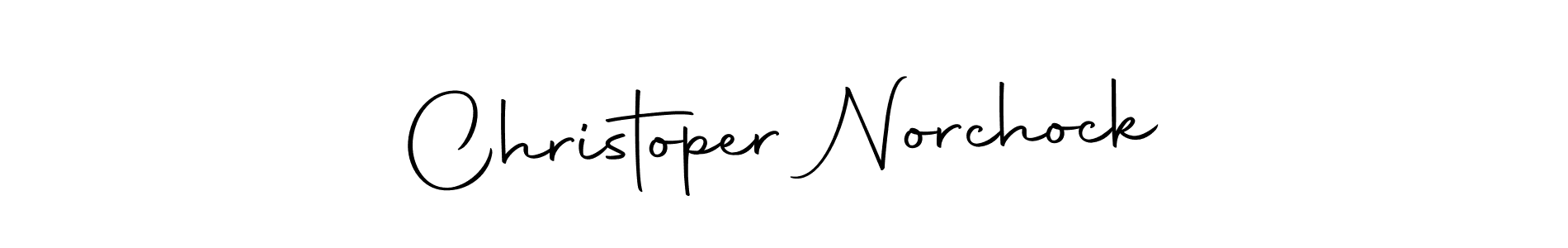 Use a signature maker to create a handwritten signature online. With this signature software, you can design (Autography-DOLnW) your own signature for name Christoper Norchock. Christoper Norchock signature style 10 images and pictures png