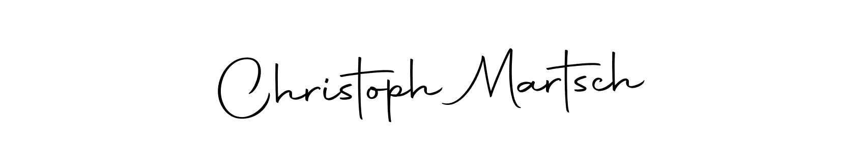 Make a beautiful signature design for name Christoph Martsch. With this signature (Autography-DOLnW) style, you can create a handwritten signature for free. Christoph Martsch signature style 10 images and pictures png
