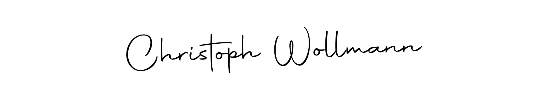 Make a short Christoph Wollmann signature style. Manage your documents anywhere anytime using Autography-DOLnW. Create and add eSignatures, submit forms, share and send files easily. Christoph Wollmann signature style 10 images and pictures png