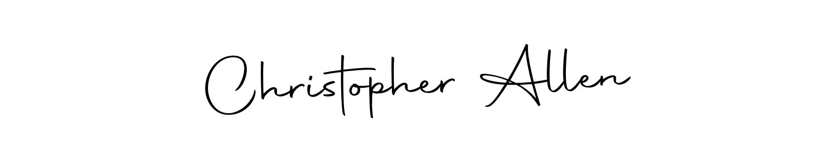 Also we have Christopher Allen name is the best signature style. Create professional handwritten signature collection using Autography-DOLnW autograph style. Christopher Allen signature style 10 images and pictures png