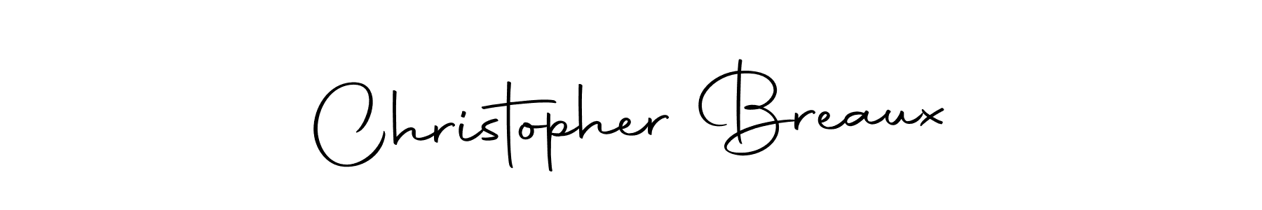 Here are the top 10 professional signature styles for the name Christopher Breaux. These are the best autograph styles you can use for your name. Christopher Breaux signature style 10 images and pictures png