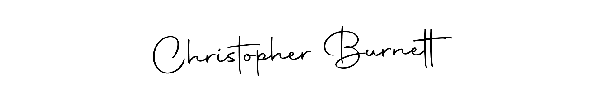 Christopher Burnett stylish signature style. Best Handwritten Sign (Autography-DOLnW) for my name. Handwritten Signature Collection Ideas for my name Christopher Burnett. Christopher Burnett signature style 10 images and pictures png