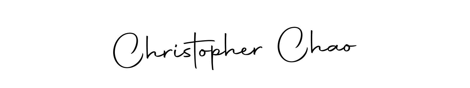 Similarly Autography-DOLnW is the best handwritten signature design. Signature creator online .You can use it as an online autograph creator for name Christopher Chao. Christopher Chao signature style 10 images and pictures png