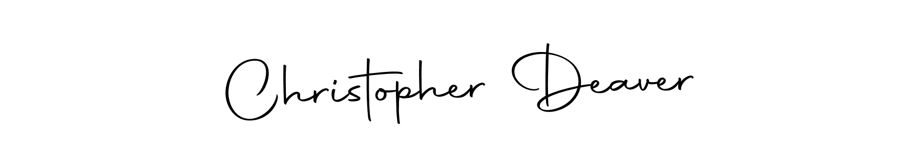 Make a beautiful signature design for name Christopher Deaver. Use this online signature maker to create a handwritten signature for free. Christopher Deaver signature style 10 images and pictures png