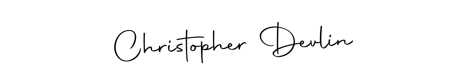 Create a beautiful signature design for name Christopher Devlin. With this signature (Autography-DOLnW) fonts, you can make a handwritten signature for free. Christopher Devlin signature style 10 images and pictures png
