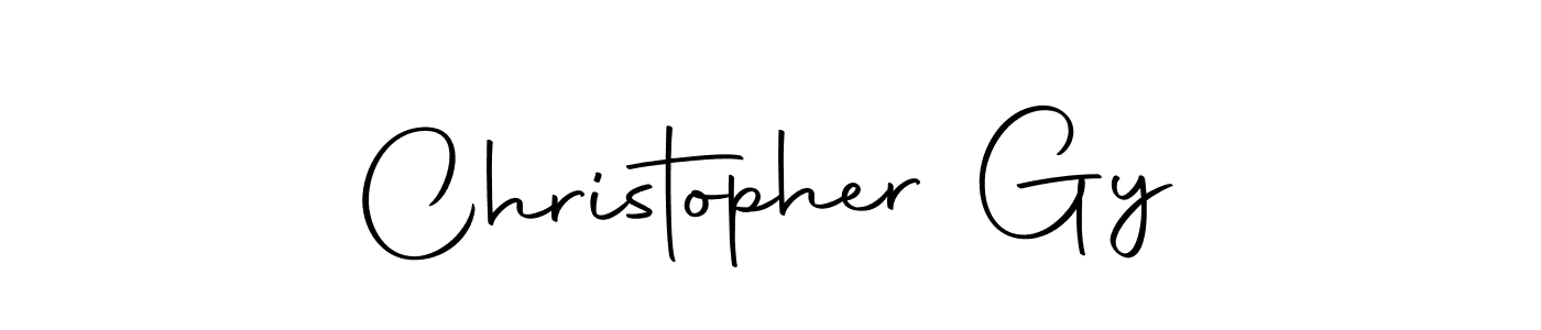 Use a signature maker to create a handwritten signature online. With this signature software, you can design (Autography-DOLnW) your own signature for name Christopher Gy. Christopher Gy signature style 10 images and pictures png