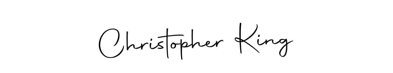Christopher King stylish signature style. Best Handwritten Sign (Autography-DOLnW) for my name. Handwritten Signature Collection Ideas for my name Christopher King. Christopher King signature style 10 images and pictures png