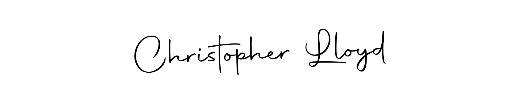 You should practise on your own different ways (Autography-DOLnW) to write your name (Christopher Lloyd) in signature. don't let someone else do it for you. Christopher Lloyd signature style 10 images and pictures png