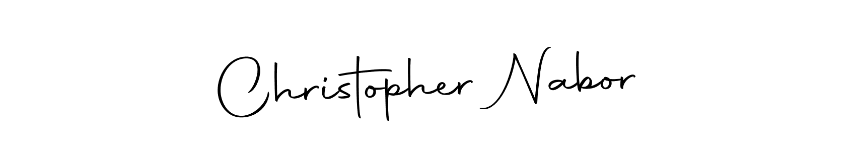 Make a beautiful signature design for name Christopher Nabor. Use this online signature maker to create a handwritten signature for free. Christopher Nabor signature style 10 images and pictures png