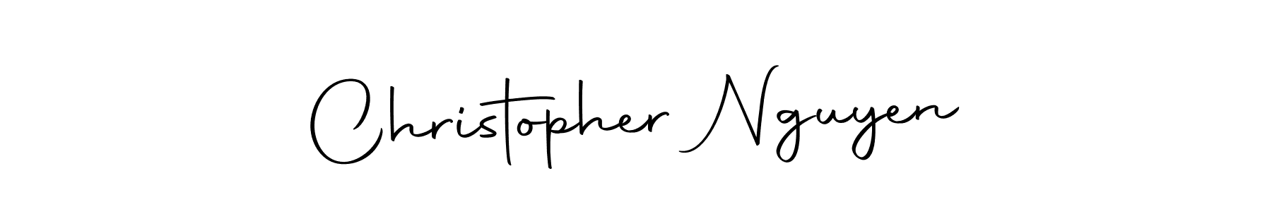 Also we have Christopher Nguyen name is the best signature style. Create professional handwritten signature collection using Autography-DOLnW autograph style. Christopher Nguyen signature style 10 images and pictures png