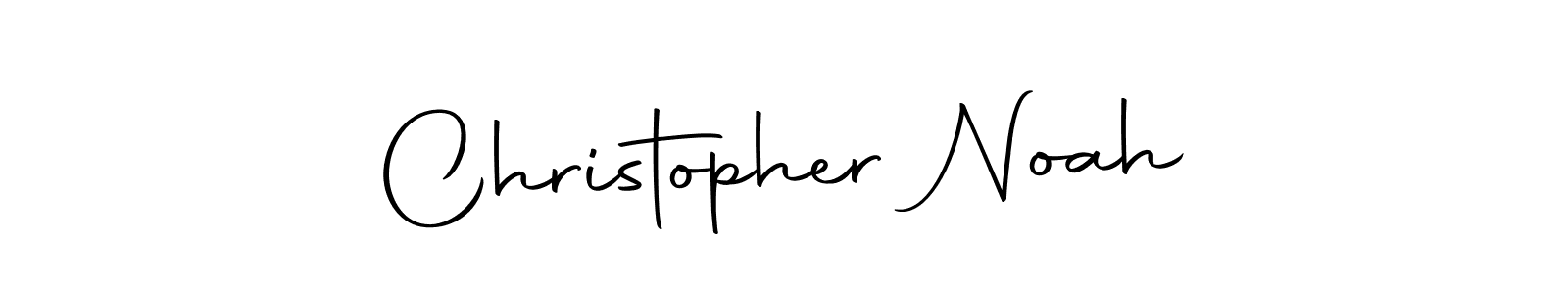 Create a beautiful signature design for name Christopher Noah. With this signature (Autography-DOLnW) fonts, you can make a handwritten signature for free. Christopher Noah signature style 10 images and pictures png