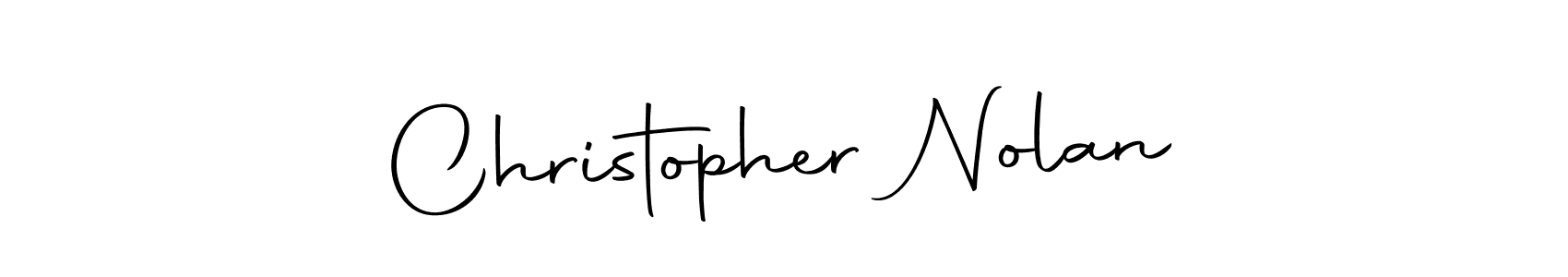 Create a beautiful signature design for name Christopher Nolan. With this signature (Autography-DOLnW) fonts, you can make a handwritten signature for free. Christopher Nolan signature style 10 images and pictures png