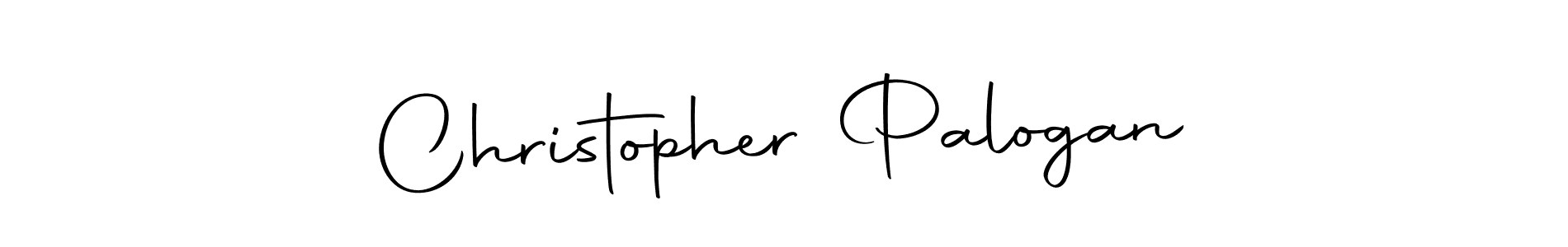 It looks lik you need a new signature style for name Christopher Palogan. Design unique handwritten (Autography-DOLnW) signature with our free signature maker in just a few clicks. Christopher Palogan signature style 10 images and pictures png