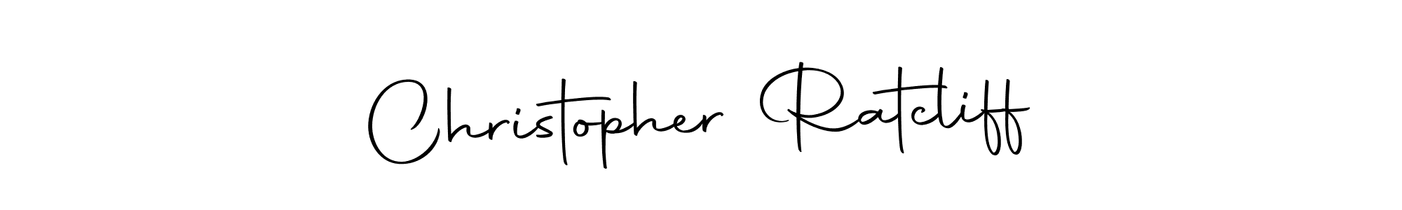 Use a signature maker to create a handwritten signature online. With this signature software, you can design (Autography-DOLnW) your own signature for name Christopher Ratcliff. Christopher Ratcliff signature style 10 images and pictures png