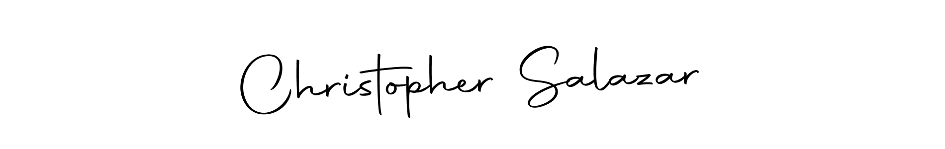 Use a signature maker to create a handwritten signature online. With this signature software, you can design (Autography-DOLnW) your own signature for name Christopher Salazar. Christopher Salazar signature style 10 images and pictures png