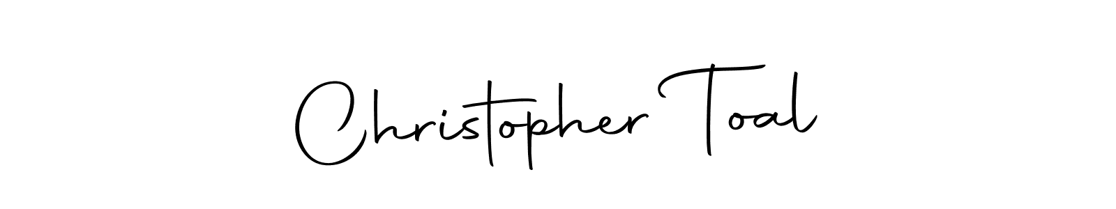 Once you've used our free online signature maker to create your best signature Autography-DOLnW style, it's time to enjoy all of the benefits that Christopher Toal name signing documents. Christopher Toal signature style 10 images and pictures png